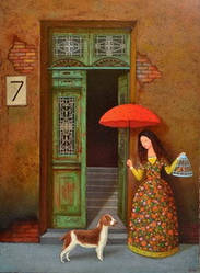 Поштова листівка "Червоний день"