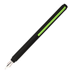 Ручка перова Pininfarina GrafeeX Fountain Pen, перо Medium, колір кліпу зелений