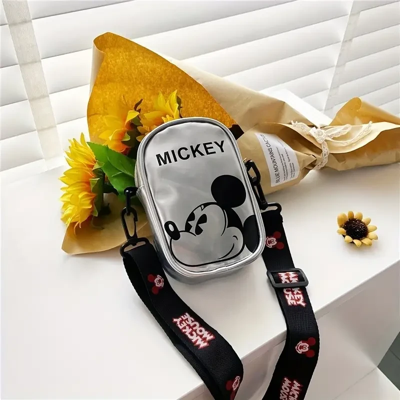 Сумка через плече Мікі Маус металева Mickey Mouse