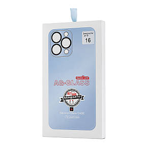 Чохол AG-Matte with MagSafe Protected Camera iPhone 16 Light Blue, фото 2