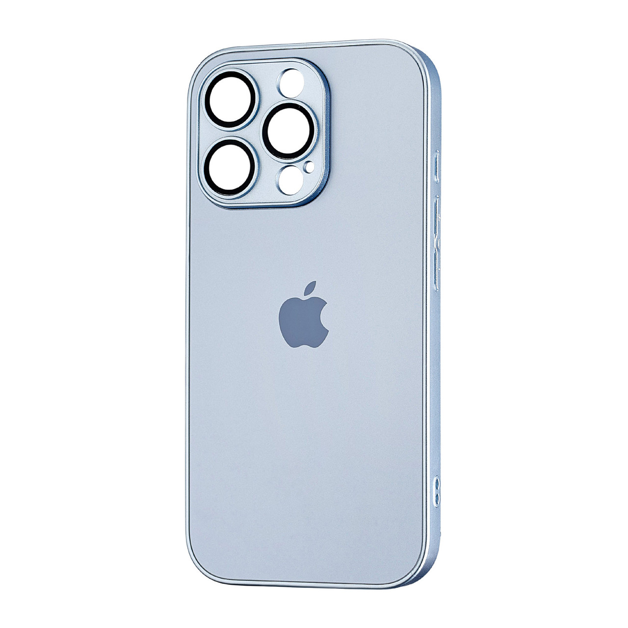 Чохол AG-Matte with MagSafe Protected Camera iPhone 16 Pro Light Blue