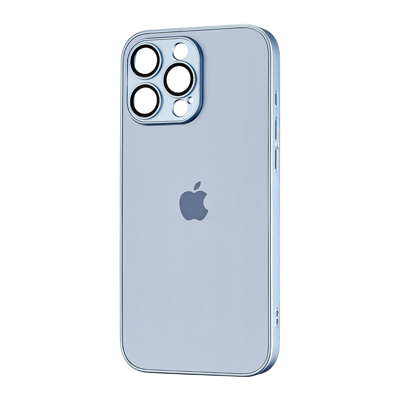 Чохол AG-Matte with MagSafe Protected Camera iPhone 16 Pro Max Light Blue