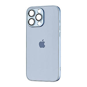 Чохол AG-Matte with MagSafe Protected Camera iPhone 16 Pro Max Light Blue, фото 1