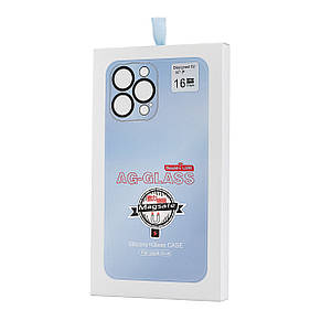 Чохол AG-Matte with MagSafe Protected Camera iPhone 16 Pro Max Light Blue, фото 2