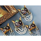 Сережки шото "Таємниця Бастет", фото 3