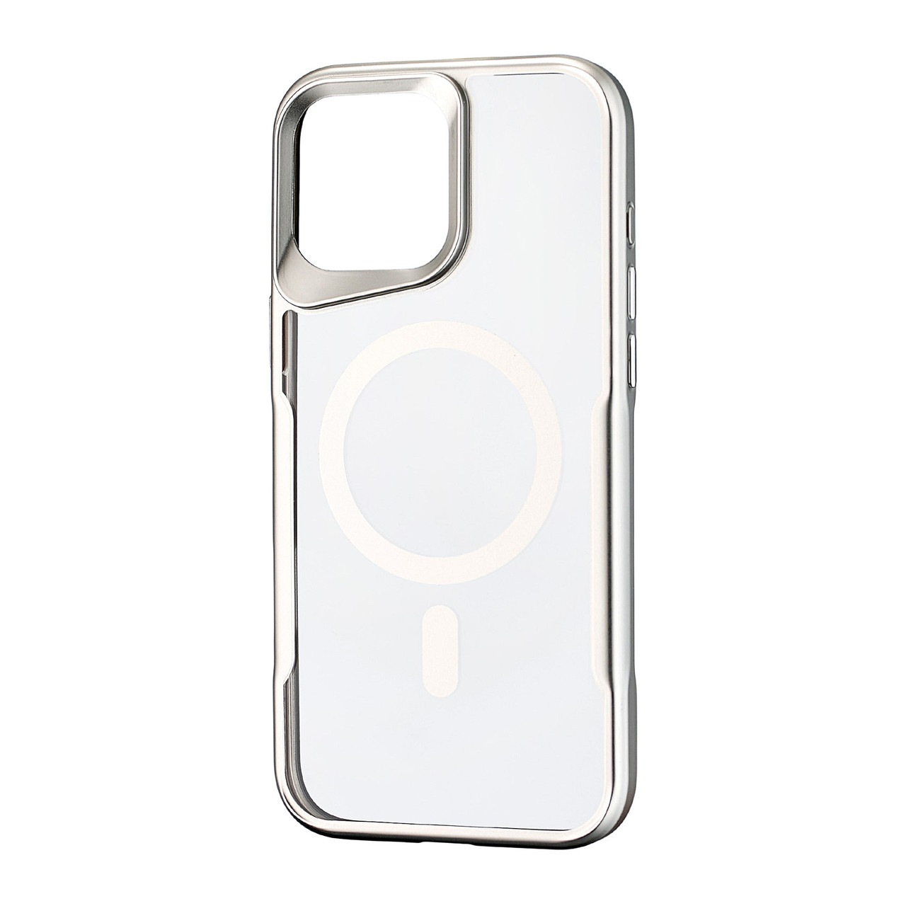 Чохол Metal Frame with MagSafe iPhone 16 Pro Max Dark Silver