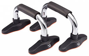 Упори для віджимання CHROME PUSH UP BAR чорний Уні 16х25х15.5см original Акція Знижка