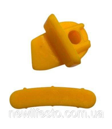 Комплект пластикових насадок демонтажної лапи для легкосплавних дисків 2од.- (R1), фото 1