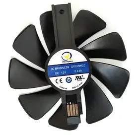 Кулер Sapphire NITRO RX480 8G RX 470 4G GDDR5 RX570 4G / 8G D5 RX580 8G OC 95 мм CF1015H12D DC12V