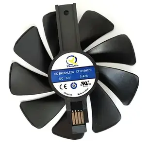 Кулер Sapphire NITRO RX480 8G RX 470 4G GDDR5 RX570 4G / 8G D5 RX580 8G OC 95 мм CF1015H12D DC12V, фото 1