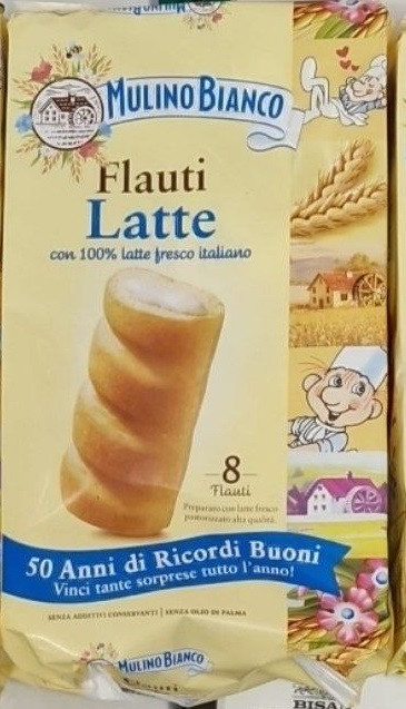 Печиво Mulino Bianco Flauti Latte 280 г., фото 1