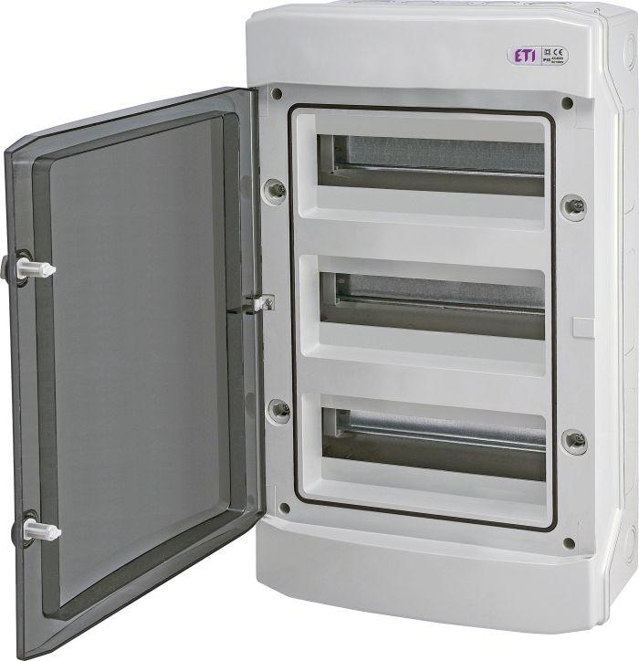 Пластиковий ЩИТ ЕТІ ЕСН 36РТ (36 мод. зовн. встан. ІР65), фото 1