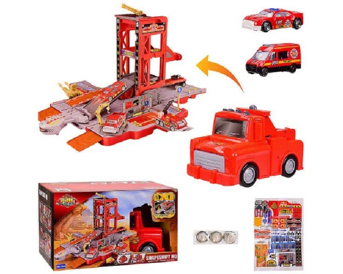 Паркінг Пожежна станція 7001 зі світлом і звуком