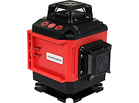 Самовирівнюючий 4D 16 ліній  лазер із зеленим променем з аксесуарами та штативом YATO YT-30415, фото 2