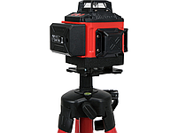 Самовирівнюючий 4D 16 ліній  лазер із зеленим променем з аксесуарами та штативом YATO YT-30415, фото 6