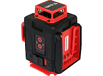 Зелений лазер A+ 16 ліній 4D з аксесуарами YATO YT-30417, фото 3