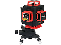 Зелений лазер A+ 16 ліній 4D з аксесуарами YATO YT-30417, фото 4