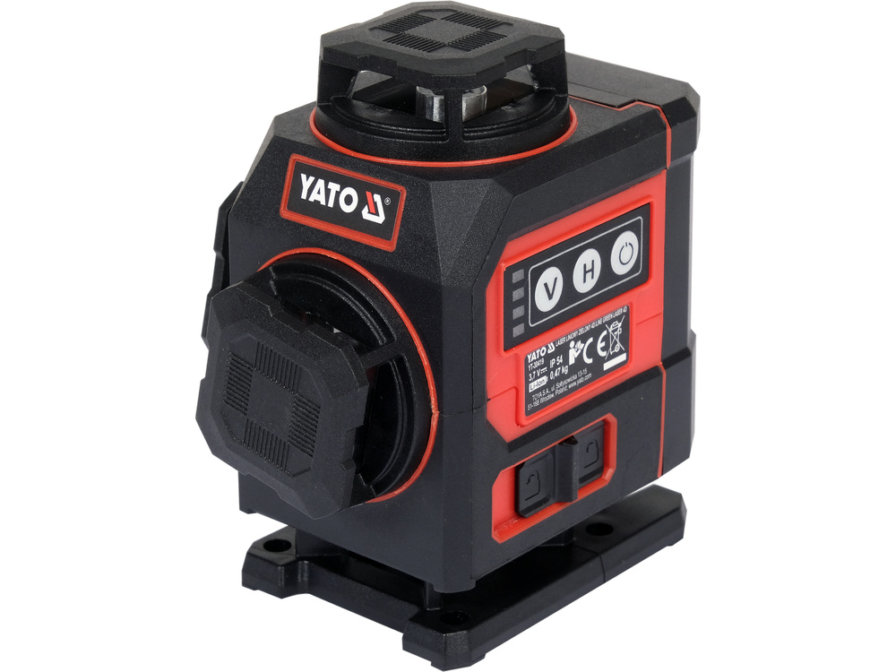 Міні зелений лазер 16 ліній 4D з аксесуарами YATO YT-30419, фото 1