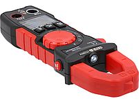 Мультиметр-клещі для вимірювання електричних параметрів 10 мА — 600 А YATO YT-730934, фото 4