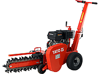 Бензиновий ланцюговий екскаватор максимальна глибина 60 см, ємність 420 см³ YATO YT-86140, фото 2