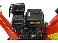 Бензиновий подрібнювач гілок діаметр 100 мм, ємність 196 см³ YATO YT-86155, фото 9