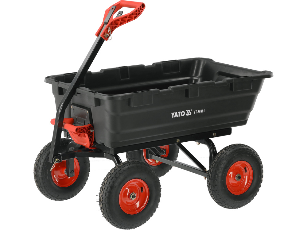 Садовий візок-самоскид 550 кг YATO YT-86961, фото 1