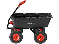 Садовий візок-самоскид 550 кг YATO YT-86961, фото 3