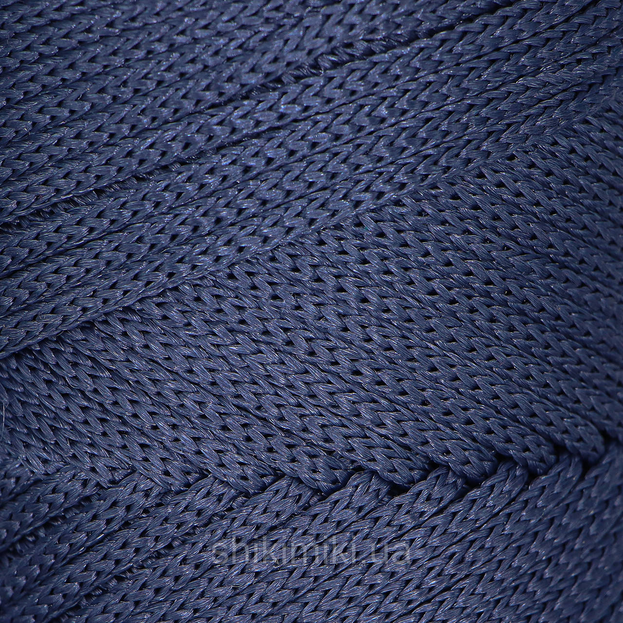 Трикотажний шнур PP Macrame XL, колір Синій джинс, фото 1