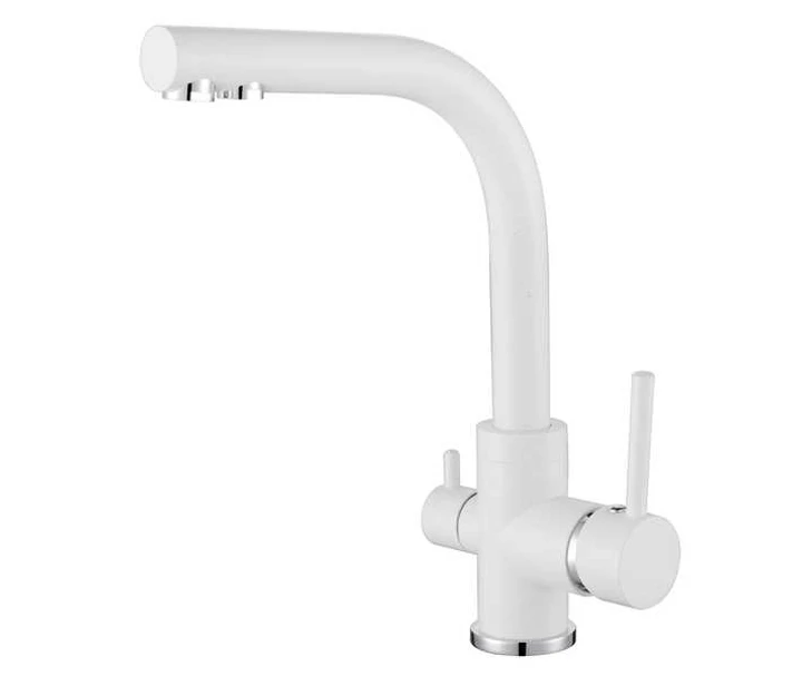 Змішувач кухонний Aquasanita Akvaduo 2663-710 alba (2566)