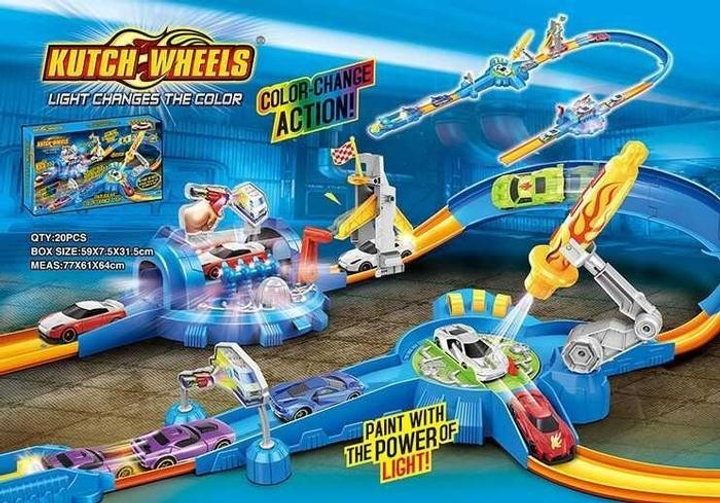 Автотрек 8891 з LED підсвіткою та світловими принтами