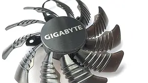 Кулер Gigabyte PLD08010S12HH 4Pin 0.35A GTX 1050Ti 1050 RX 550 RX560 Кулер 78мм, фото 3