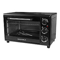 Піч електрична GN28AВ чорний 28л 1600 Вт Grunhelm