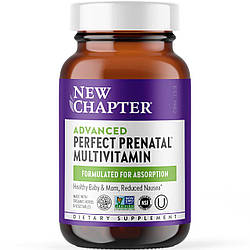 Мультивітаміни для вагітних Perfect Prenatal Multivitamin, New Chapter, 48 таблеток