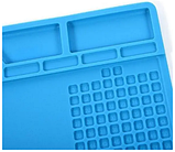 Силіконовий килимок мат для паяльних робіт, термостійкий S-140 350*250мм, фото 7