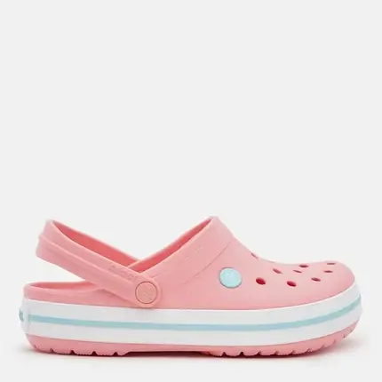 Crocs Crocband Kids Melon/Ice — Дитячі Сабо Крокс Крокбенд Диня / Льодовий | Оригінал, фото 1