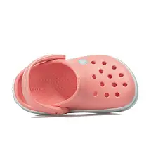 Crocs Crocband Kids Melon/Ice — Дитячі Сабо Крокс Крокбенд Диня / Льодовий | Оригінал, фото 3