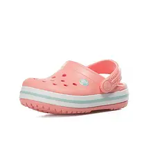 Crocs Crocband Kids Melon/Ice — Дитячі Сабо Крокс Крокбенд Диня / Льодовий | Оригінал, фото 5