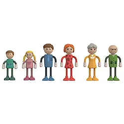 Іграшковий набір персонажів для лялькового будинку Playtive