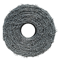 Дріт колючий оцинкований одноосновний 2,8 мм (36 кг, 360 метрів)