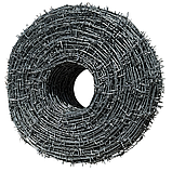 Дріт колючий оцинкований одноосновний 2,8 мм (бухта 36 кг ≈ 360 м), фото 2