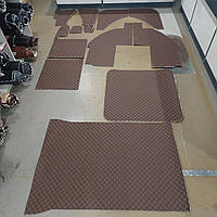 Шумоізоляція кабіни МТЗ мала кабіна коричневий ромб коричнева нитка I з вухом