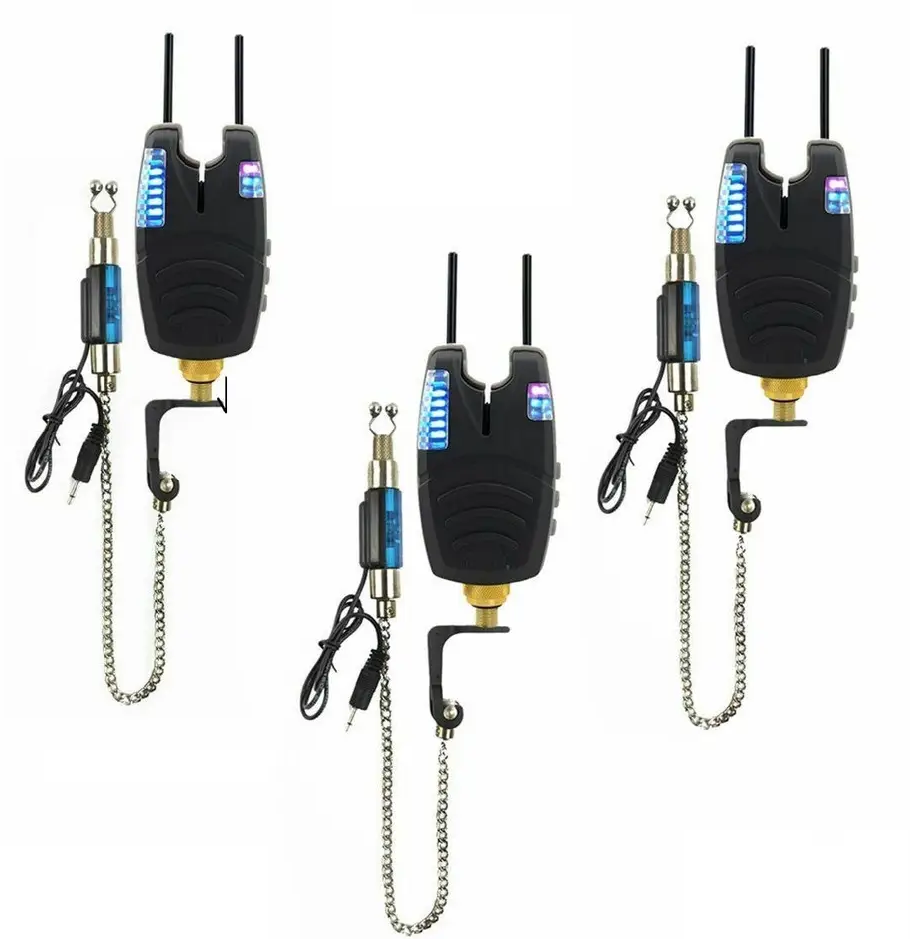 Комплект сигналізаторів та свінгерів MAD CARP 220 3+3 шт для риболовлі, фото 1