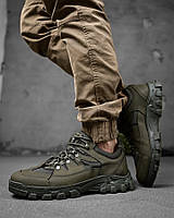 Військові літні кросівки Detroid олива, тактичні кросівки літні хакі посилені зсу