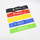 Набір резинок для фітнесу 5шт,з чохлом / Фітнес резинки для спорту / Еспандери, фото 9