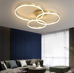 Світлодіодна Led люстра 96W у формі кавових кілець до 20 м² (70940/3 COF 96W)