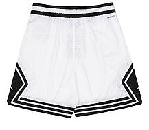Літні чоловічі спортивні шорти Jordan Diamond Dri-Fit White шорти Білі Джордан з кишенями 100% поліестер, фото 6