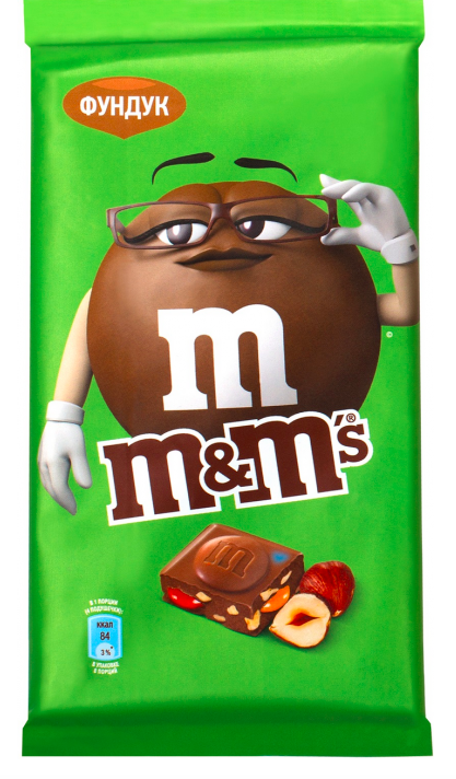 Шоколадка mms фундук 🍫 M&M's 165 гр. Німеччина, фото 1