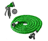 Шланг Мagic Hose 30 метрів для поливу саду з розпилювачем синій/зелений, фото 5