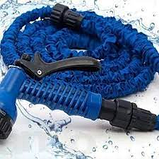 Шланг Мagic Hose 30 метрів для поливу саду з розпилювачем синій/зелений, фото 4