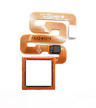 Шлейф Xiaomi Redmi 3/Redmi 3S/Redmi 3 Pro/Redmi 3X/Redmi 4X зі сканером відбитку пальця silver (знятий
